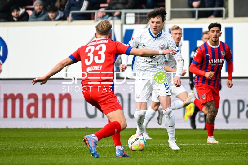 Fußball I Herren I Saison 2022-2023 I 2. Bundesliga I 18. Spieltag I 1. FC Heidenheim 1846 - F.C. Hansa Rostock I 28.01.2023