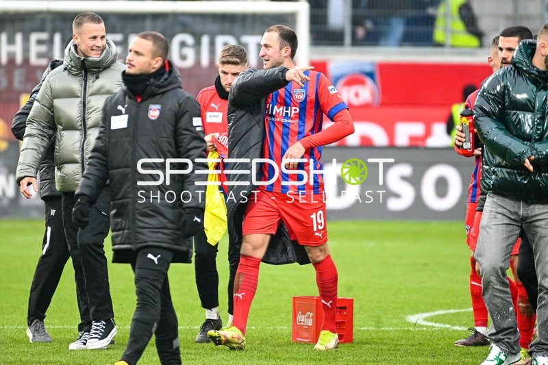 Fußball I Herren I Saison 2022-2023 I 2. Bundesliga I 18. Spieltag I 1. FC Heidenheim 1846 - F.C. Hansa Rostock I 28.01.2023