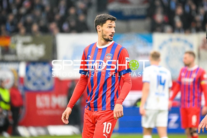 Fußball I Herren I Saison 2022-2023 I 2. Bundesliga I 18. Spieltag I 1. FC Heidenheim 1846 - F.C. Hansa Rostock I 28.01.2023