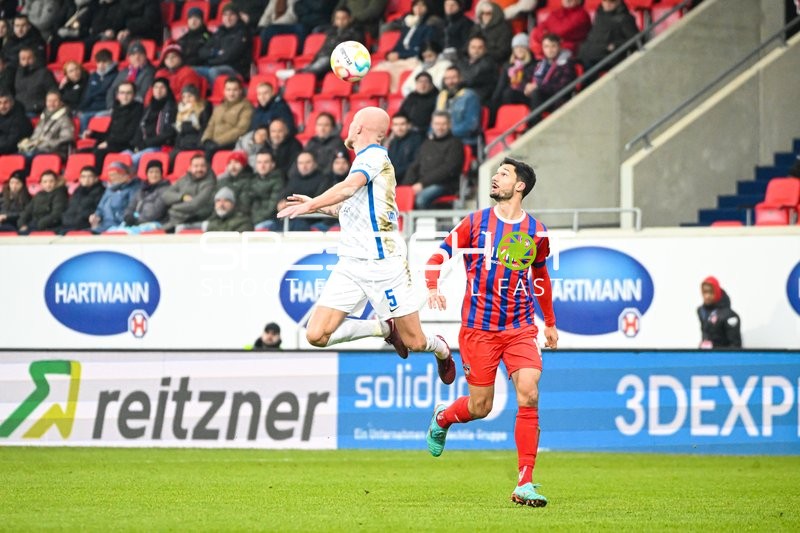Fußball I Herren I Saison 2022-2023 I 2. Bundesliga I 18. Spieltag I 1. FC Heidenheim 1846 - F.C. Hansa Rostock I 28.01.2023