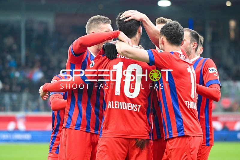 Fußball I Herren I Saison 2022-2023 I 2. Bundesliga I 18. Spieltag I 1. FC Heidenheim 1846 - F.C. Hansa Rostock I 28.01.2023