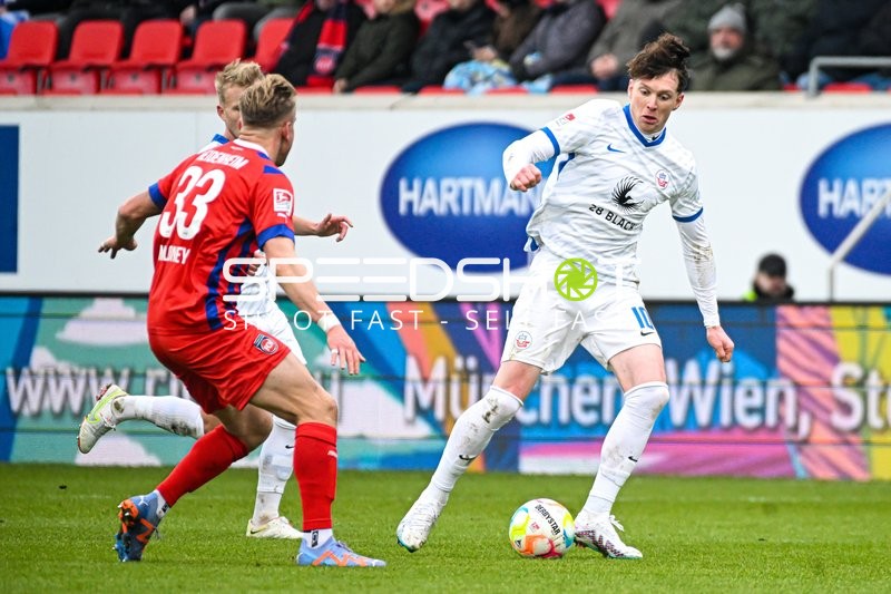 Fußball I Herren I Saison 2022-2023 I 2. Bundesliga I 18. Spieltag I 1. FC Heidenheim 1846 - F.C. Hansa Rostock I 28.01.2023