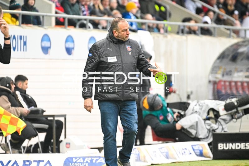 Fußball I Herren I Saison 2022-2023 I 2. Bundesliga I 18. Spieltag I 1. FC Heidenheim 1846 - F.C. Hansa Rostock I 28.01.2023