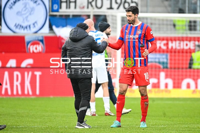 Fußball I Herren I Saison 2022-2023 I 2. Bundesliga I 18. Spieltag I 1. FC Heidenheim 1846 - F.C. Hansa Rostock I 28.01.2023