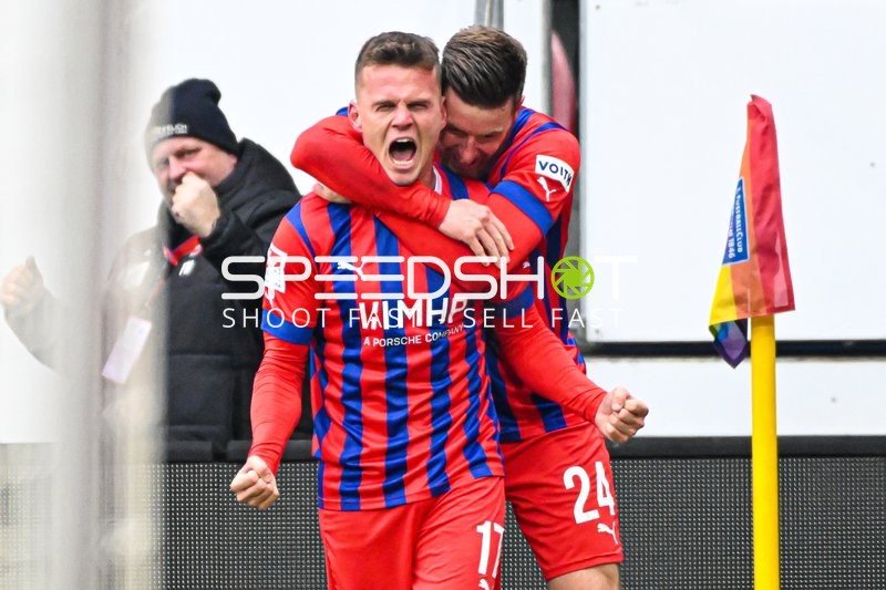 Fußball I Herren I Saison 2022-2023 I 2. Bundesliga I 18. Spieltag I 1. FC Heidenheim 1846 - F.C. Hansa Rostock I 28.01.2023