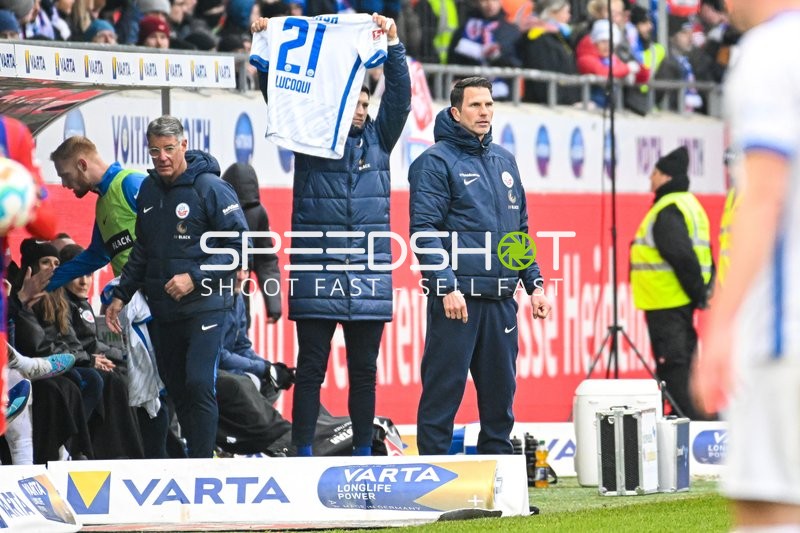 Fußball I Herren I Saison 2022-2023 I 2. Bundesliga I 18. Spieltag I 1. FC Heidenheim 1846 - F.C. Hansa Rostock I 28.01.2023