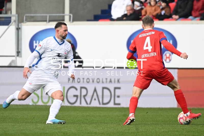 Fußball I Herren I Saison 2022-2023 I 2. Bundesliga I 18. Spieltag I 1. FC Heidenheim 1846 - F.C. Hansa Rostock I 28.01.2023