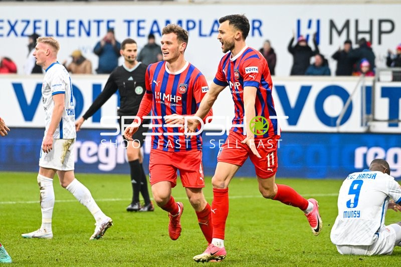 Fußball I Herren I Saison 2022-2023 I 2. Bundesliga I 18. Spieltag I 1. FC Heidenheim 1846 - F.C. Hansa Rostock I 28.01.2023