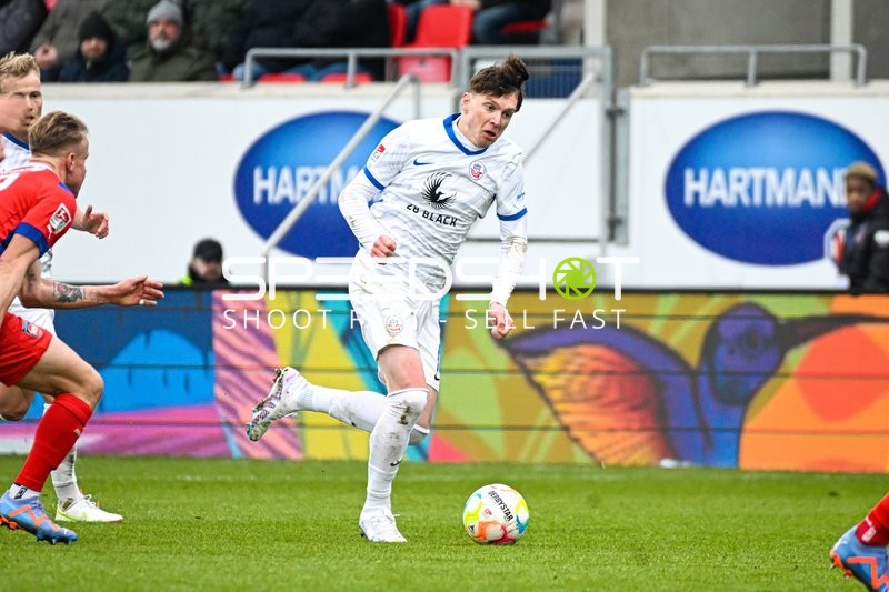 Fußball I Herren I Saison 2022-2023 I 2. Bundesliga I 18. Spieltag I 1. FC Heidenheim 1846 - F.C. Hansa Rostock I 28.01.2023