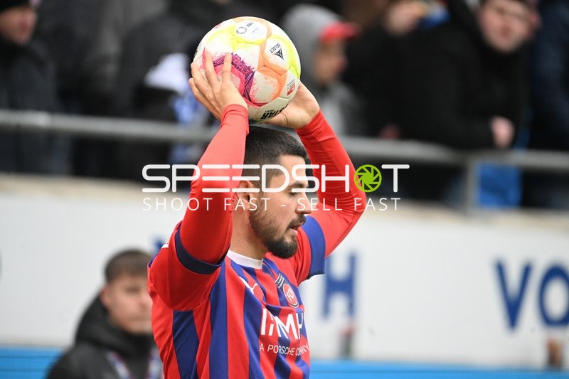 Fußball I Herren I Saison 2022-2023 I 2. Bundesliga I 18. Spieltag I 1. FC Heidenheim 1846 - F.C. Hansa Rostock I 28.01.2023