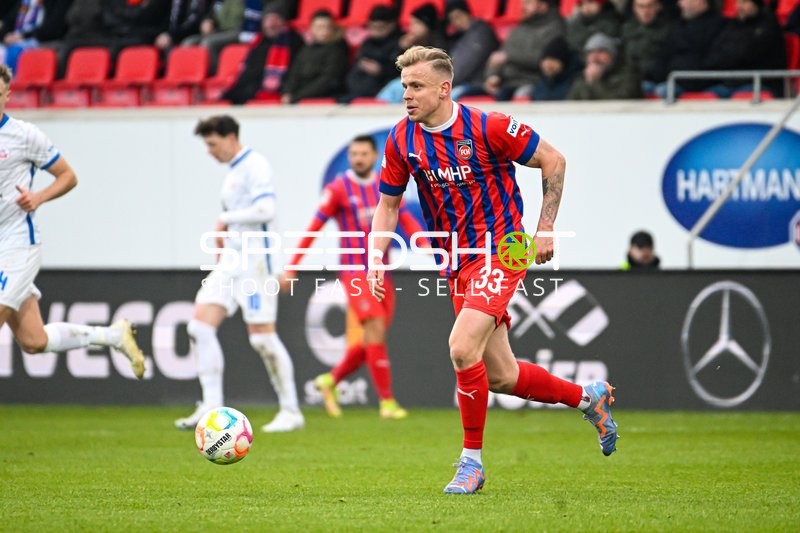 Fußball I Herren I Saison 2022-2023 I 2. Bundesliga I 18. Spieltag I 1. FC Heidenheim 1846 - F.C. Hansa Rostock I 28.01.2023