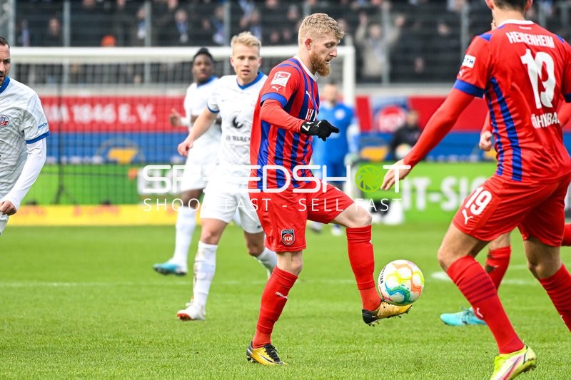 Fußball I Herren I Saison 2022-2023 I 2. Bundesliga I 18. Spieltag I 1. FC Heidenheim 1846 - F.C. Hansa Rostock I 28.01.2023