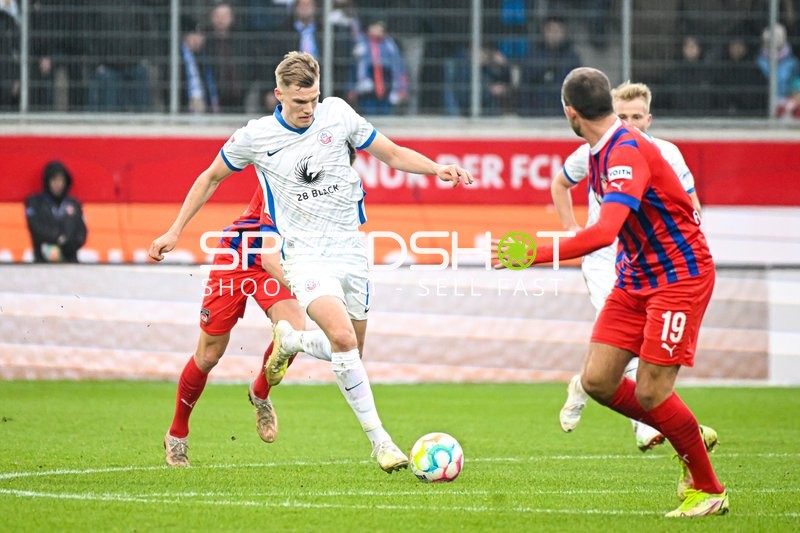 Fußball I Herren I Saison 2022-2023 I 2. Bundesliga I 18. Spieltag I 1. FC Heidenheim 1846 - F.C. Hansa Rostock I 28.01.2023