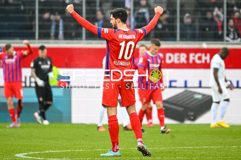 Fußball I Herren I Saison 2022-2023 I 2. Bundesliga I 18. Spieltag I 1. FC Heidenheim 1846 - F.C. Hansa Rostock I 28.01.2023