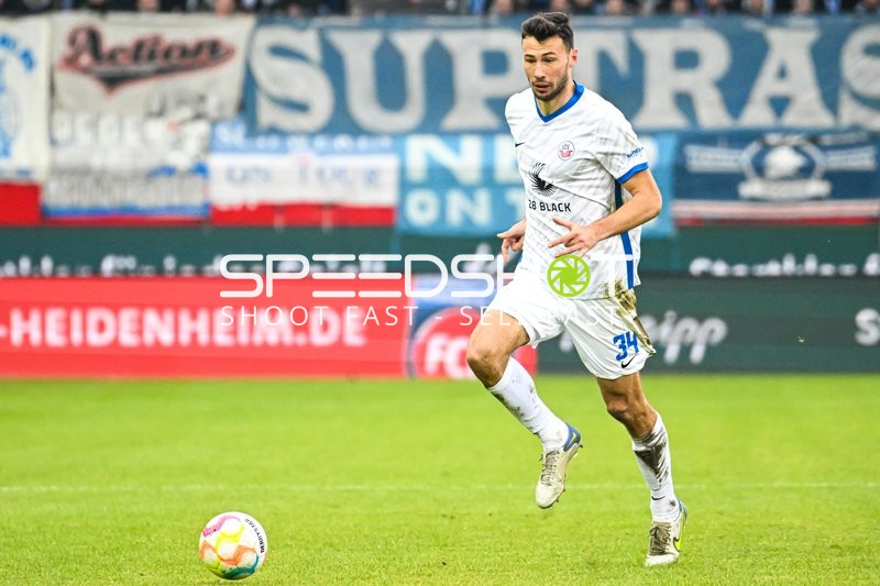 Fußball I Herren I Saison 2022-2023 I 2. Bundesliga I 18. Spieltag I 1. FC Heidenheim 1846 - F.C. Hansa Rostock I 28.01.2023