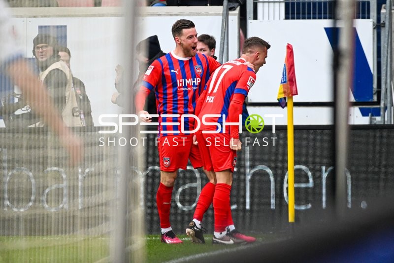 Fußball I Herren I Saison 2022-2023 I 2. Bundesliga I 18. Spieltag I 1. FC Heidenheim 1846 - F.C. Hansa Rostock I 28.01.2023