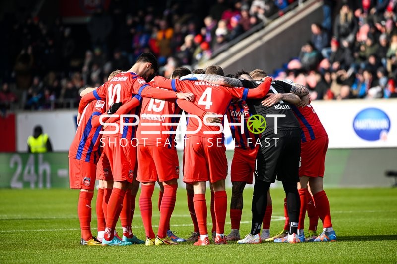 Fußball I Herren I Saison 2022-2023 I 2. Bundesliga I 18. Spieltag I 1. FC Heidenheim 1846 - F.C. Hansa Rostock I 28.01.2023