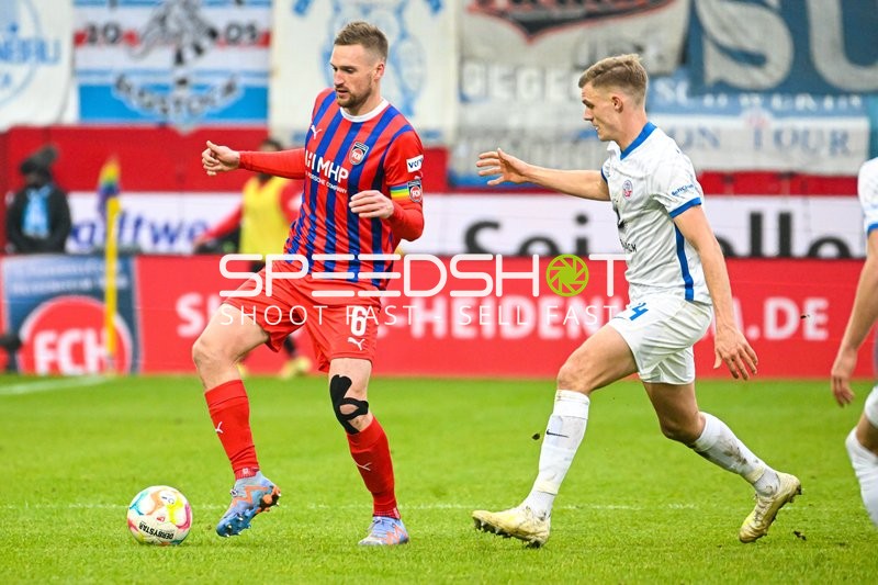 Fußball I Herren I Saison 2022-2023 I 2. Bundesliga I 18. Spieltag I 1. FC Heidenheim 1846 - F.C. Hansa Rostock I 28.01.2023