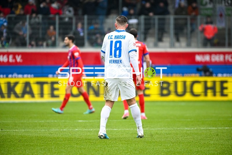 Fußball I Herren I Saison 2022-2023 I 2. Bundesliga I 18. Spieltag I 1. FC Heidenheim 1846 - F.C. Hansa Rostock I 28.01.2023