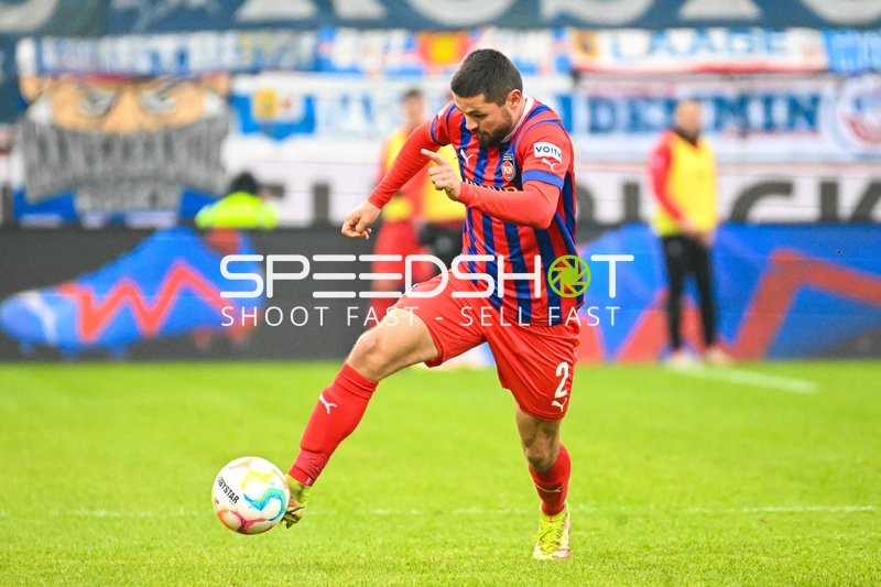 Fußball I Herren I Saison 2022-2023 I 2. Bundesliga I 18. Spieltag I 1. FC Heidenheim 1846 - F.C. Hansa Rostock I 28.01.2023