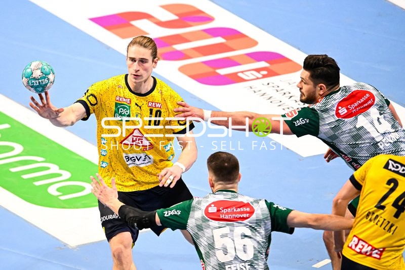Handball I Herren I Saison 2022-2023 I DHB-Pokal I Viertelfinale I TSV Hannover-Burgdorf - Rhein-Neckar Löwen I 04.02.2023