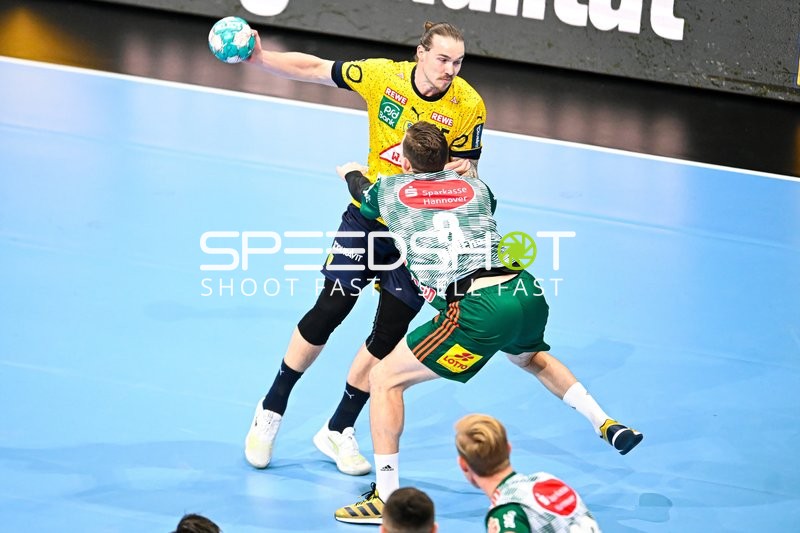 Handball I Herren I Saison 2022-2023 I DHB-Pokal I Viertelfinale I TSV Hannover-Burgdorf - Rhein-Neckar Löwen I 04.02.2023