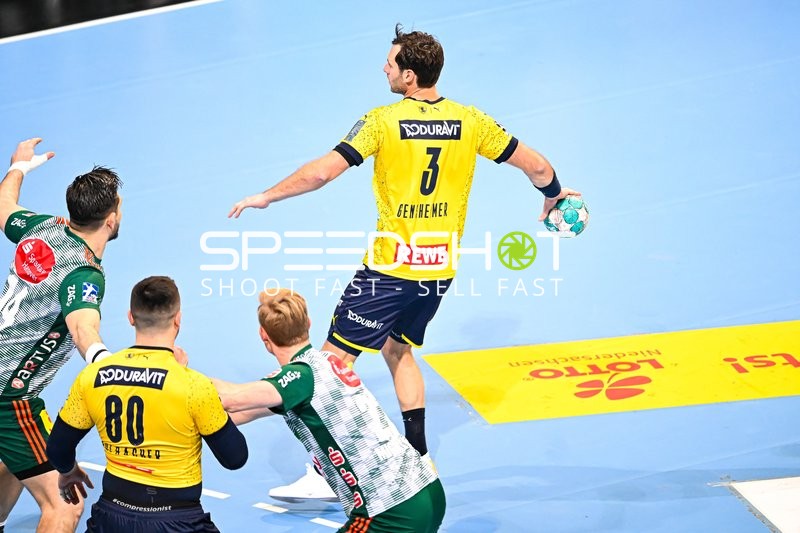 Handball I Herren I Saison 2022-2023 I DHB-Pokal I Viertelfinale I TSV Hannover-Burgdorf - Rhein-Neckar Löwen I 04.02.2023