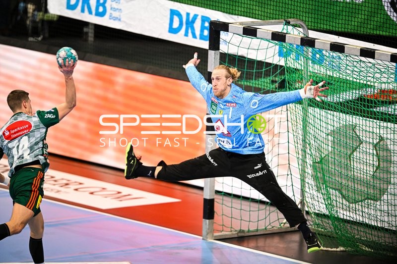 Handball I Herren I Saison 2022-2023 I DHB-Pokal I Viertelfinale I TSV Hannover-Burgdorf - Rhein-Neckar Löwen I 04.02.2023