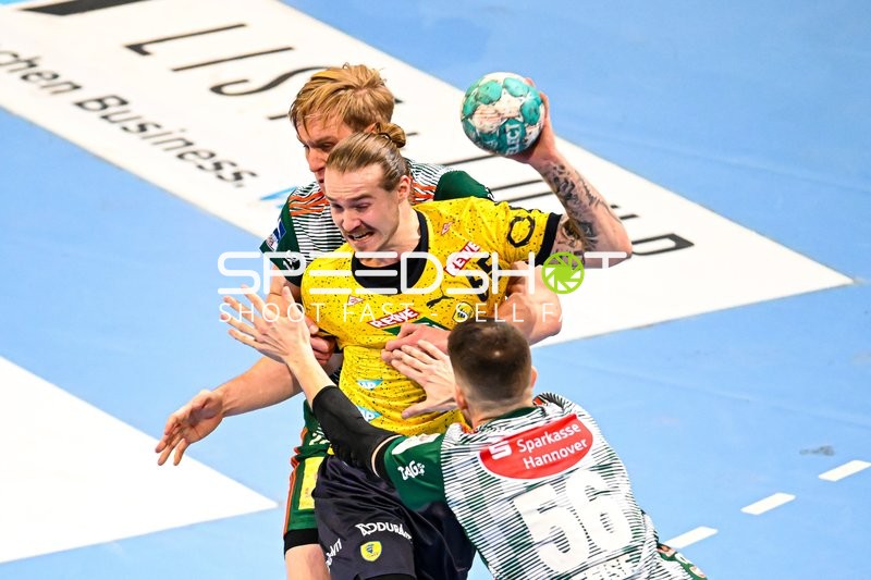 Handball I Herren I Saison 2022-2023 I DHB-Pokal I Viertelfinale I TSV Hannover-Burgdorf - Rhein-Neckar Löwen I 04.02.2023