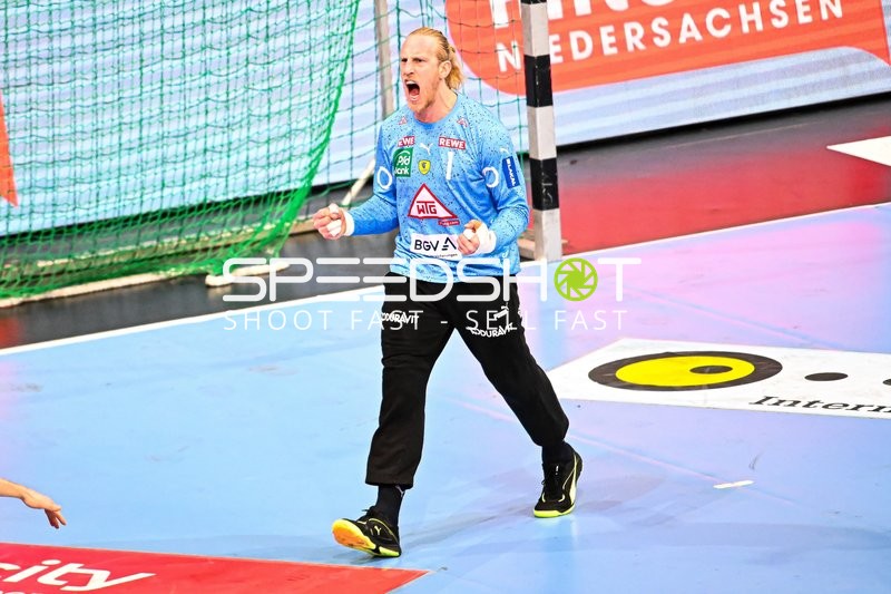 Handball I Herren I Saison 2022-2023 I DHB-Pokal I Viertelfinale I TSV Hannover-Burgdorf - Rhein-Neckar Löwen I 04.02.2023