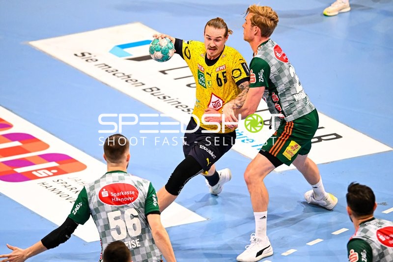 Handball I Herren I Saison 2022-2023 I DHB-Pokal I Viertelfinale I TSV Hannover-Burgdorf - Rhein-Neckar Löwen I 04.02.2023