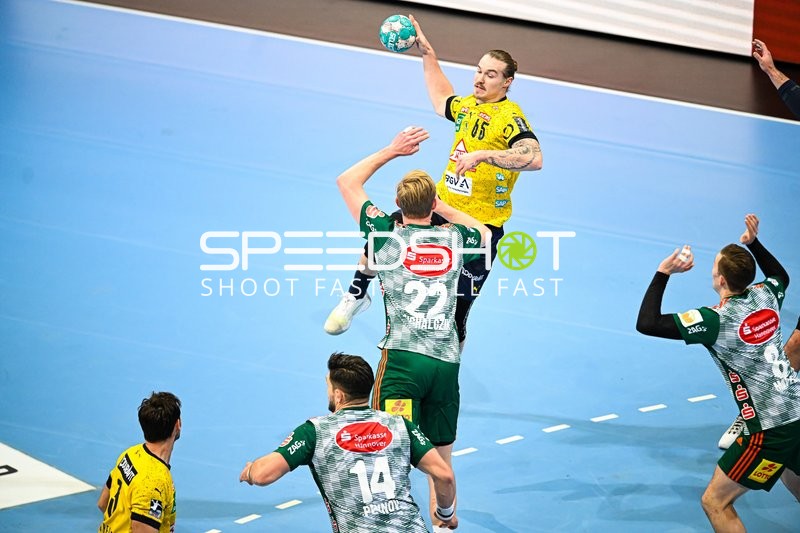 Handball I Herren I Saison 2022-2023 I DHB-Pokal I Viertelfinale I TSV Hannover-Burgdorf - Rhein-Neckar Löwen I 04.02.2023