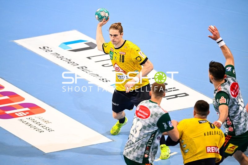Handball I Herren I Saison 2022-2023 I DHB-Pokal I Viertelfinale I TSV Hannover-Burgdorf - Rhein-Neckar Löwen I 04.02.2023