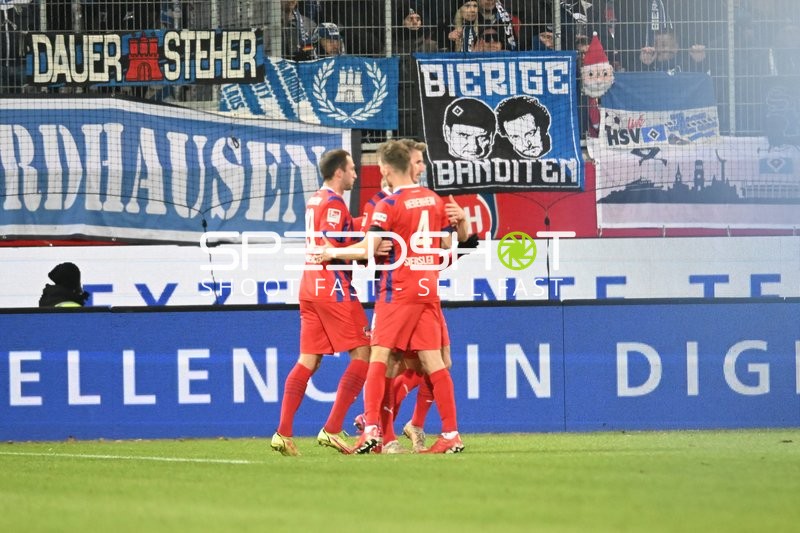 Fußball I Herren I Saison 2022-2023 I 2. Bundesliga I 20. Spieltag I 1. FC Heidenheim - Hamburger SV I 11.02.2023