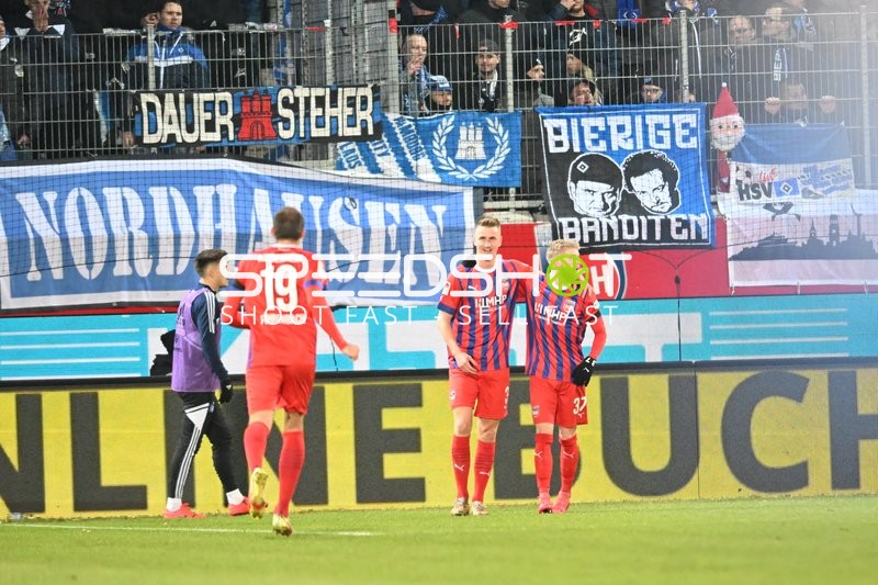 Fußball I Herren I Saison 2022-2023 I 2. Bundesliga I 20. Spieltag I 1. FC Heidenheim - Hamburger SV I 11.02.2023