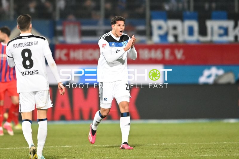 Fußball I Herren I Saison 2022-2023 I 2. Bundesliga I 20. Spieltag I 1. FC Heidenheim - Hamburger SV I 11.02.2023