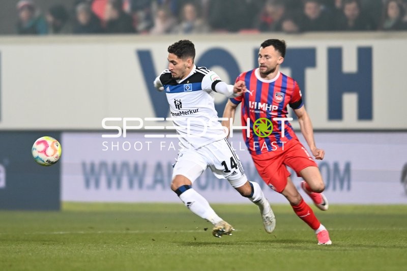 Fußball I Herren I Saison 2022-2023 I 2. Bundesliga I 20. Spieltag I 1. FC Heidenheim - Hamburger SV I 11.02.2023