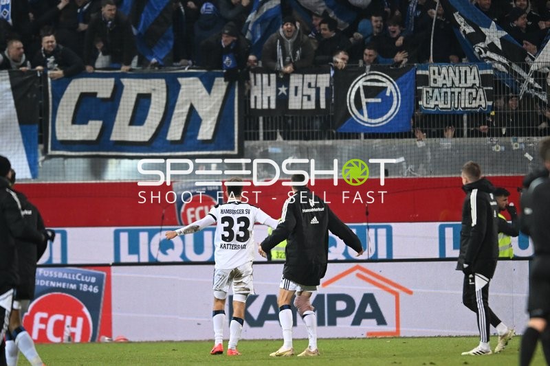 Fußball I Herren I Saison 2022-2023 I 2. Bundesliga I 20. Spieltag I 1. FC Heidenheim - Hamburger SV I 11.02.2023