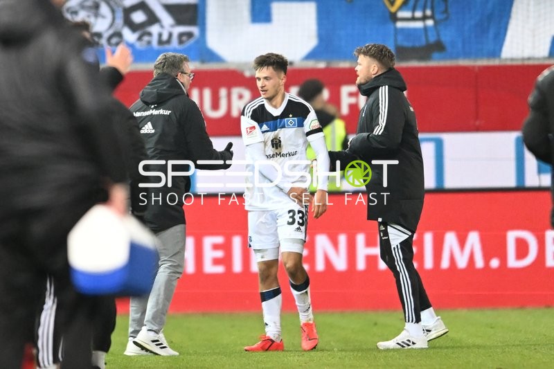 Fußball I Herren I Saison 2022-2023 I 2. Bundesliga I 20. Spieltag I 1. FC Heidenheim - Hamburger SV I 11.02.2023