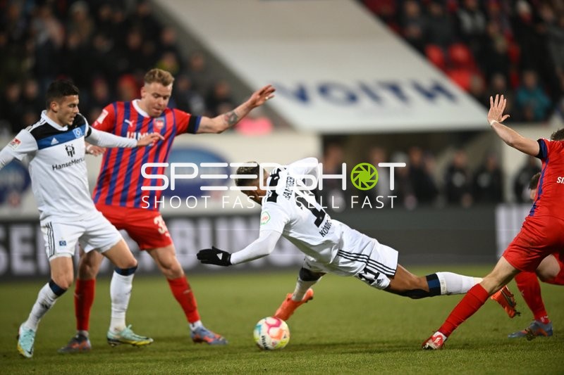 Fußball I Herren I Saison 2022-2023 I 2. Bundesliga I 20. Spieltag I 1. FC Heidenheim - Hamburger SV I 11.02.2023