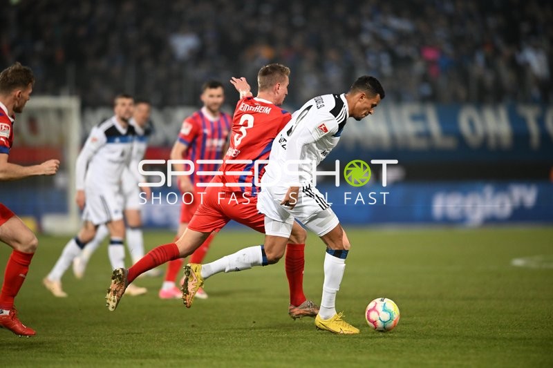 Fußball I Herren I Saison 2022-2023 I 2. Bundesliga I 20. Spieltag I 1. FC Heidenheim - Hamburger SV I 11.02.2023