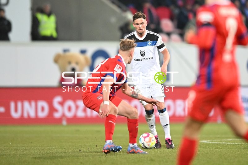 Fußball I Herren I Saison 2022-2023 I 2. Bundesliga I 20. Spieltag I 1. FC Heidenheim - Hamburger SV I 11.02.2023