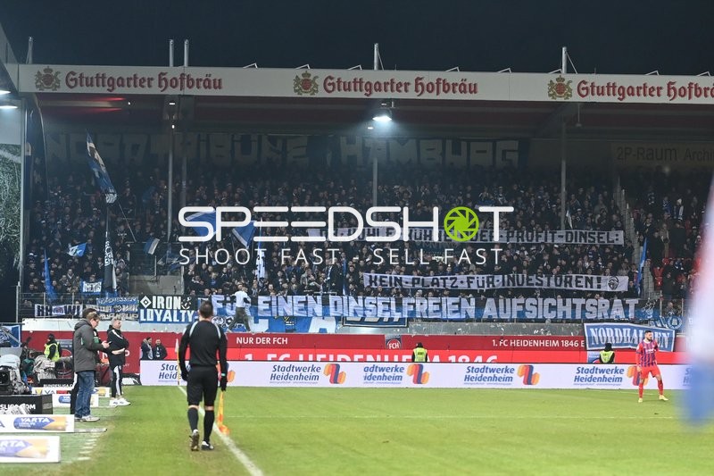 Fußball I Herren I Saison 2022-2023 I 2. Bundesliga I 20. Spieltag I 1. FC Heidenheim - Hamburger SV I 11.02.2023