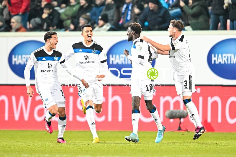 Fußball I Herren I Saison 2022-2023 I 2. Bundesliga I 20. Spieltag I 1. FC Heidenheim - Hamburger SV I 11.02.2023