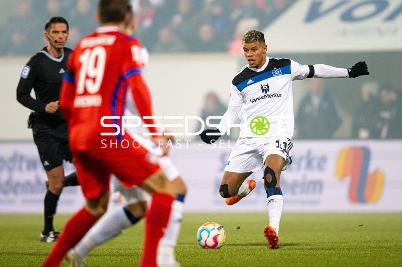 Fußball I Herren I Saison 2022-2023 I 2. Bundesliga I 20. Spieltag I 1. FC Heidenheim - Hamburger SV I 11.02.2023