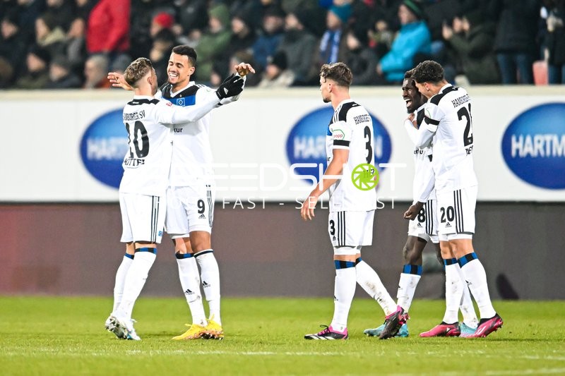 Fußball I Herren I Saison 2022-2023 I 2. Bundesliga I 20. Spieltag I 1. FC Heidenheim - Hamburger SV I 11.02.2023