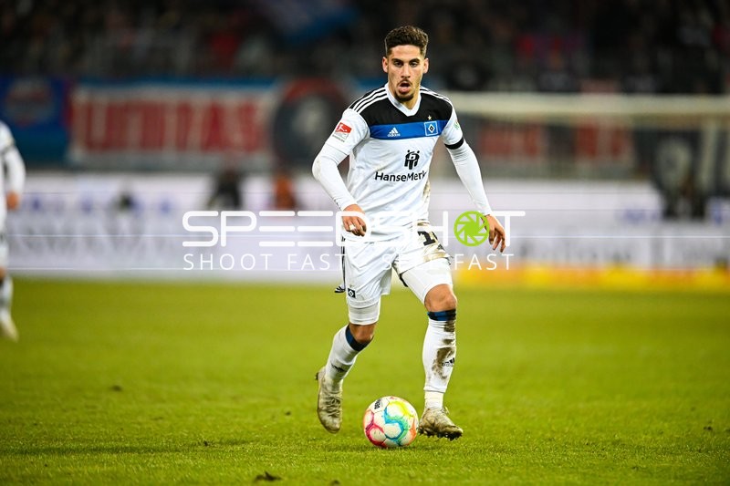 Fußball I Herren I Saison 2022-2023 I 2. Bundesliga I 20. Spieltag I 1. FC Heidenheim - Hamburger SV I 11.02.2023