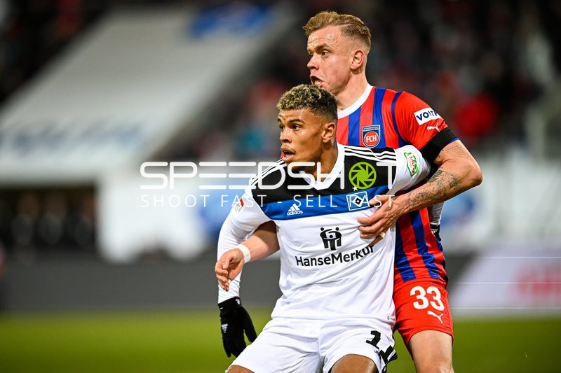 Fußball I Herren I Saison 2022-2023 I 2. Bundesliga I 20. Spieltag I 1. FC Heidenheim - Hamburger SV I 11.02.2023