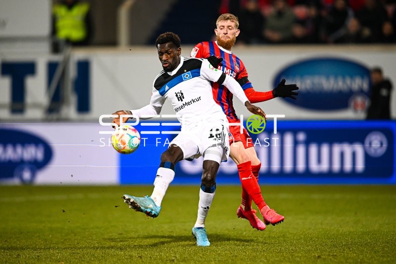 Fußball I Herren I Saison 2022-2023 I 2. Bundesliga I 20. Spieltag I 1. FC Heidenheim - Hamburger SV I 11.02.2023