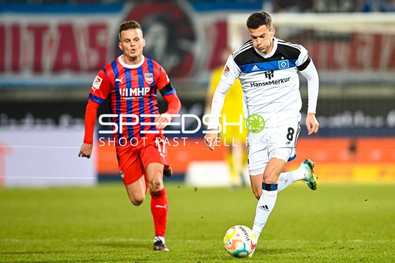 Fußball I Herren I Saison 2022-2023 I 2. Bundesliga I 20. Spieltag I 1. FC Heidenheim - Hamburger SV I 11.02.2023